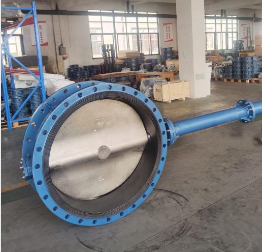 What is extended stem butterfly valve?