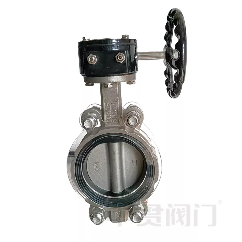 304 Or 316 Grade Stainless Steel Butterfly Valve