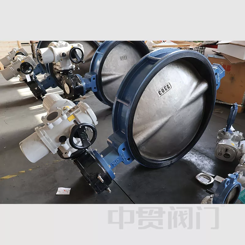Electric Actuated And Motorized Butterfly Valve