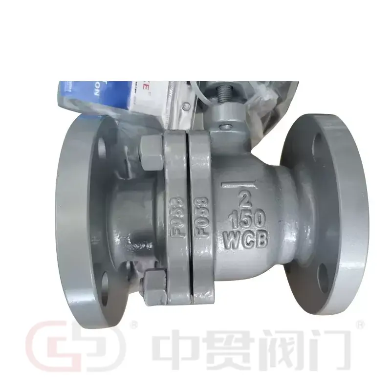 WCB Two-Piece Flanged Floating Ball Valve